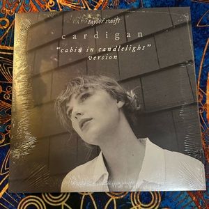 Taylor Swift Cardigan “Cabin In Candlelight” 12 Inch White Vinyl
